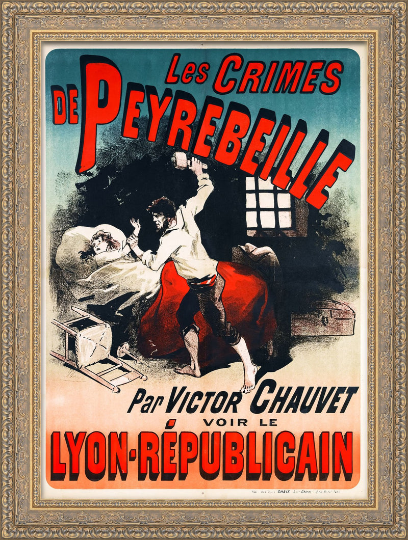 Les Crimes de Peyrebeille – Jules Chéret, 1885