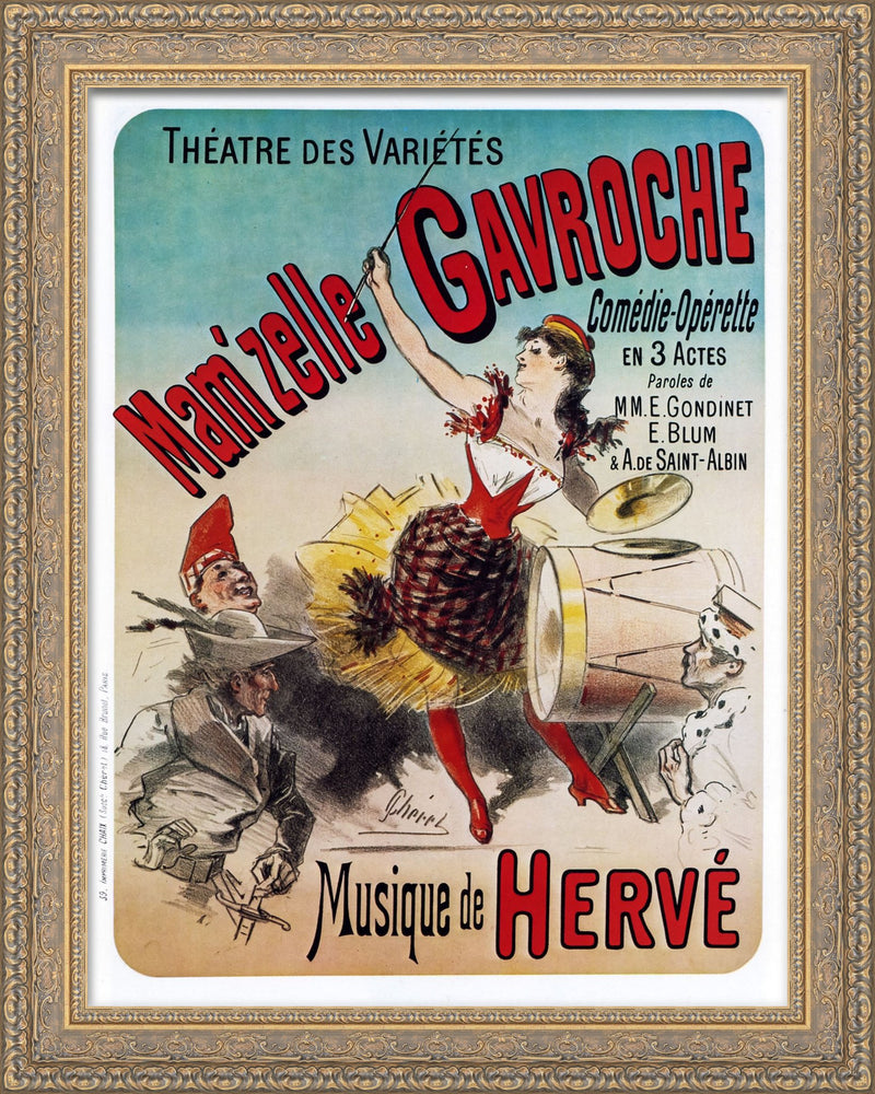 Mam’zelle Gavroche – Jules Chéret, 1885