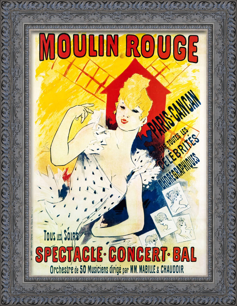 Moulin Rouge – Jules Chéret, 1892