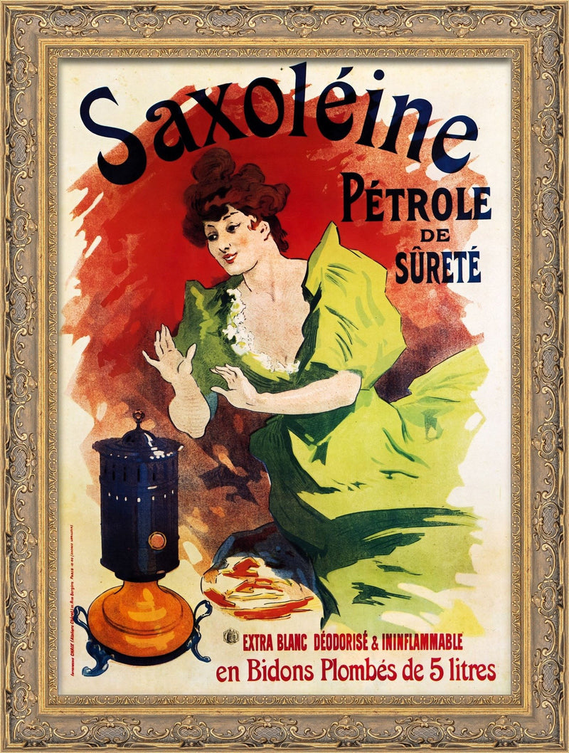 Saxoléine Pétrole de Sûreté – Jules Chéret, 1894