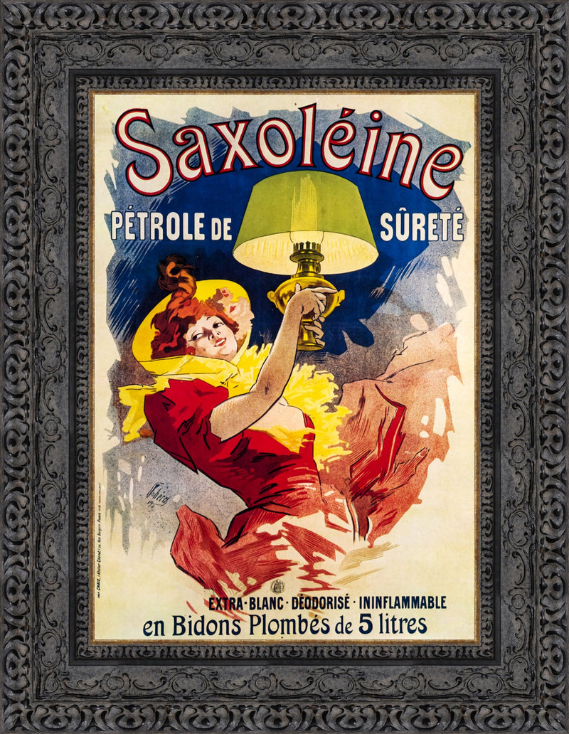Saxoléine Pétrole de Sûreté – Jules Chéret, 1900
