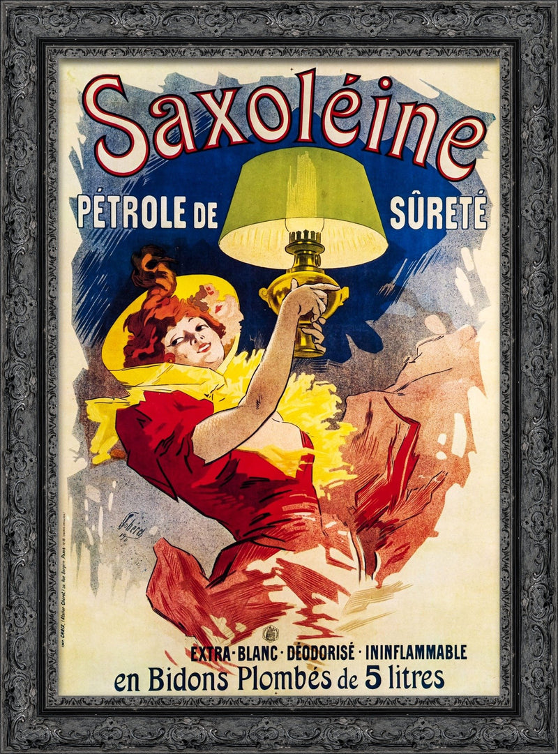 Saxoléine Pétrole de Sûreté – Jules Chéret, 1900