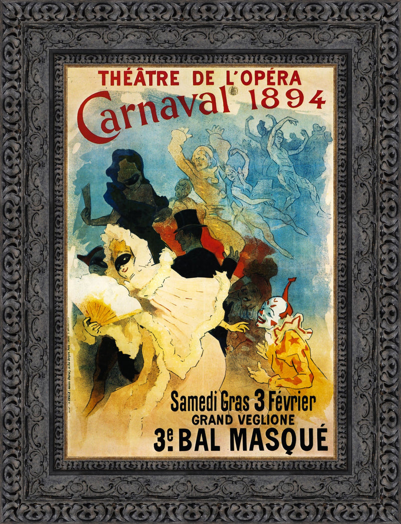 Theatre de l’Opera Carnaval – Jules Chéret, 1894