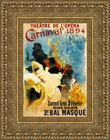 Theatre de l’Opera Carnaval – Jules Chéret, 1894