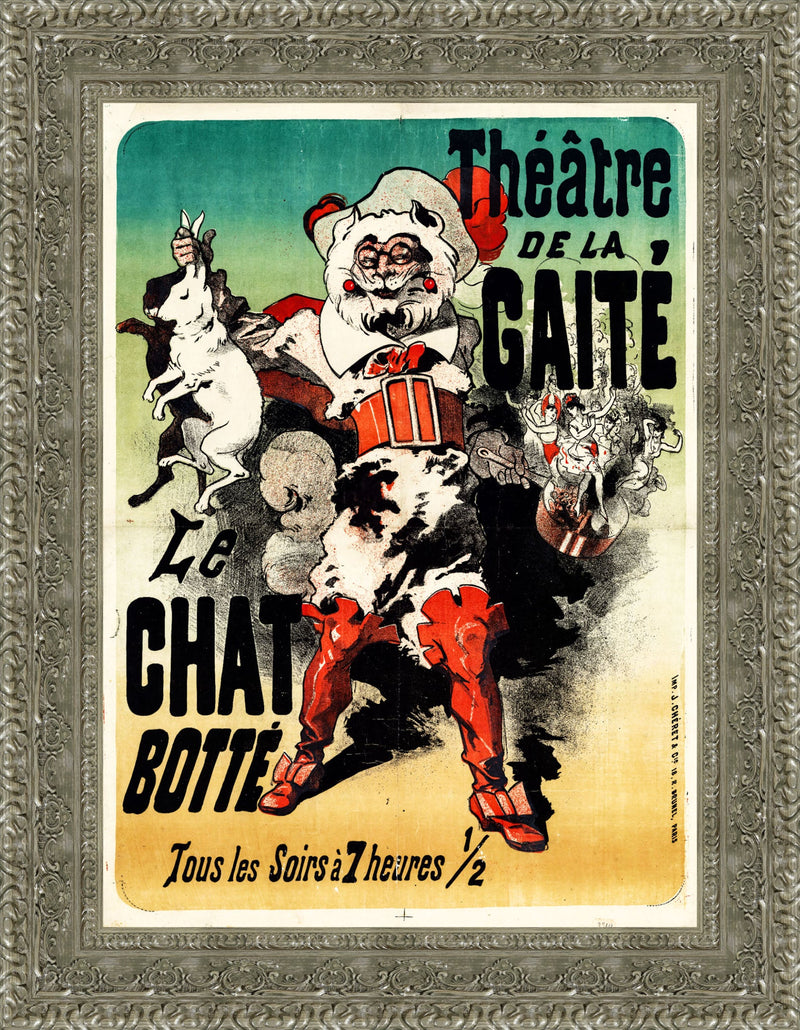 Théâtre de la Gaïté, Le Chat Botté – Jules Chéret, 1878