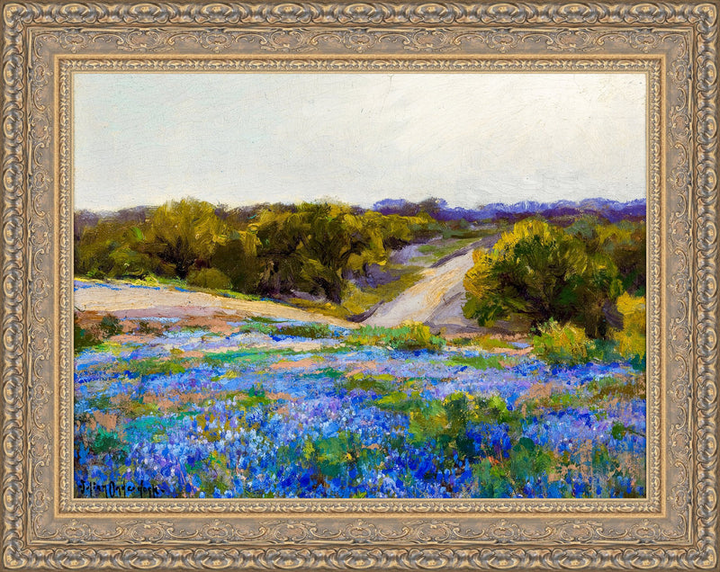 Bluebonnets at Late Afternoon - Julian Onderdonk, 1922