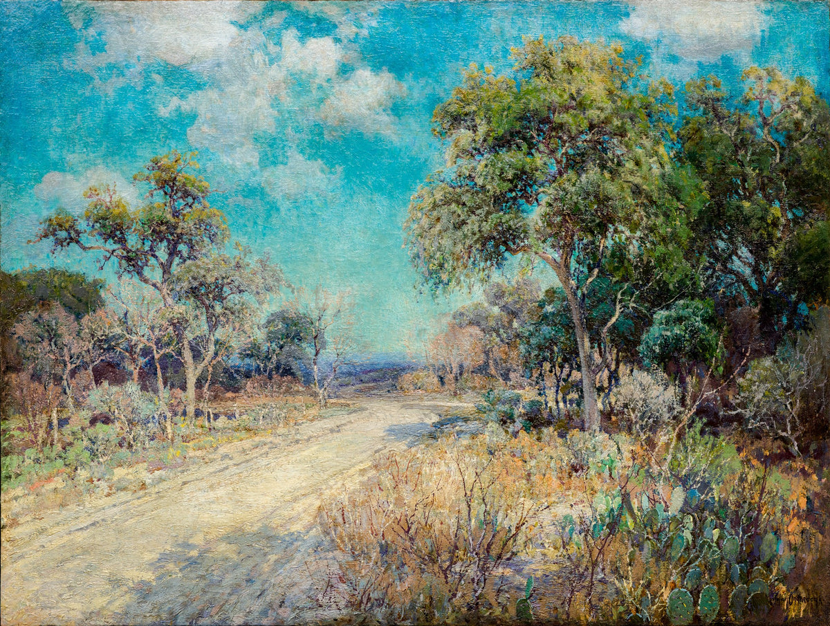 Road to the Hills – Julian Onderdonk, 1913, framed