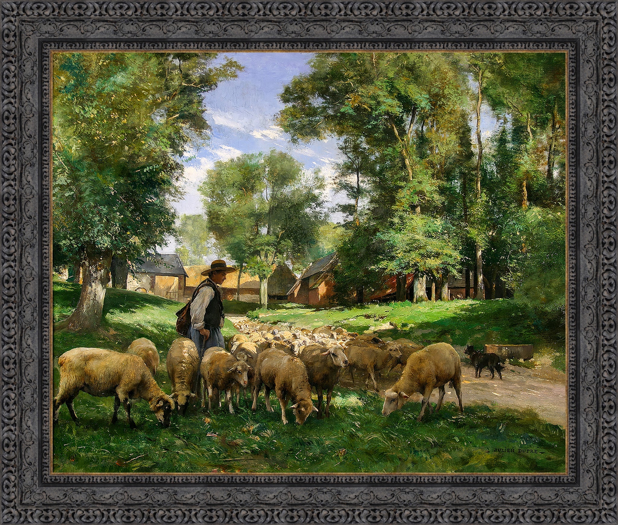 A Shepard And His Flock