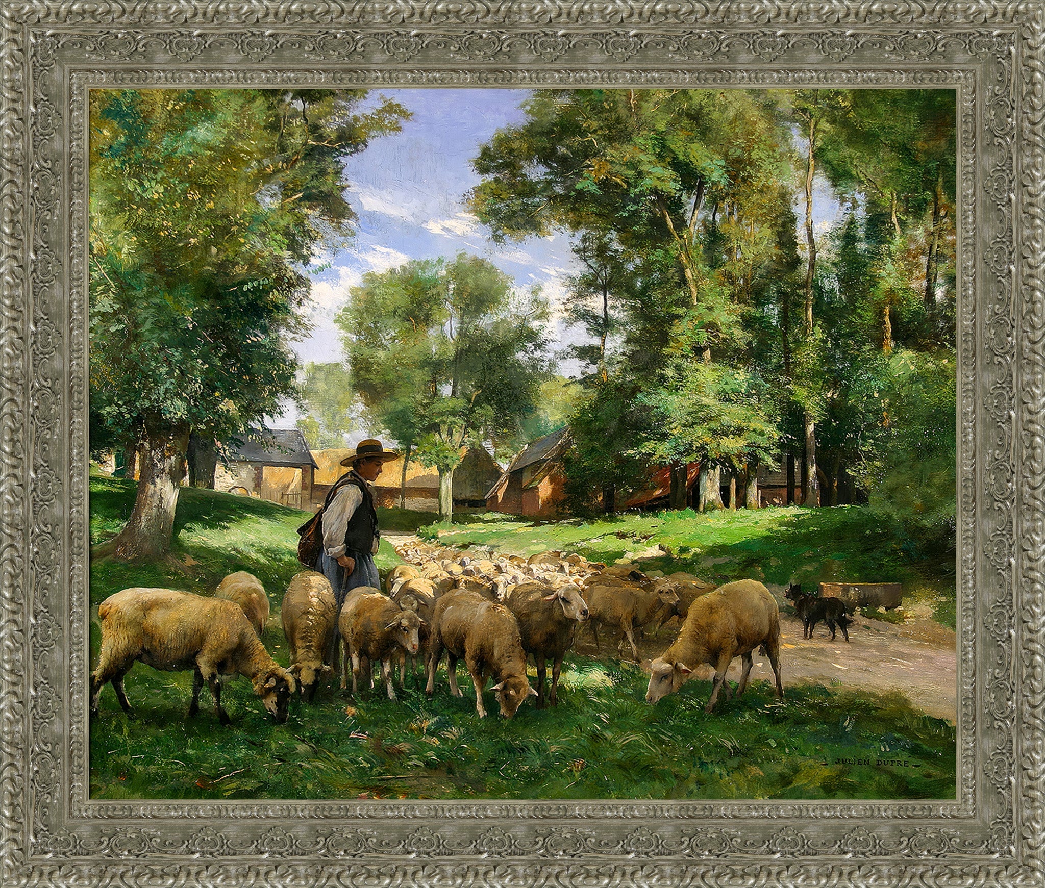 A Shepard And His Flock