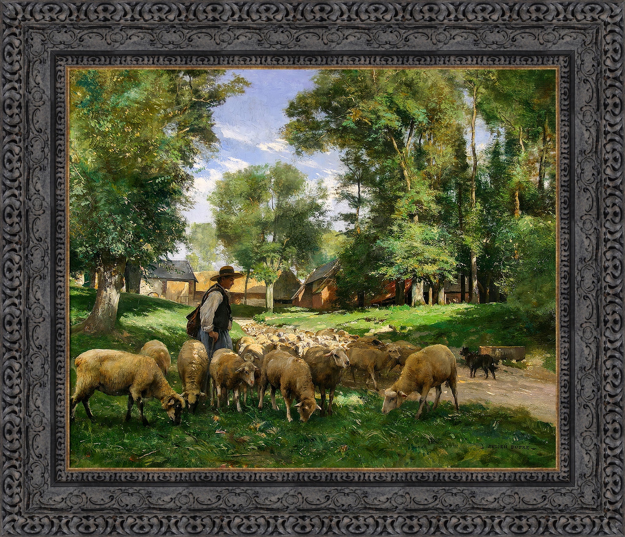 A Shepard And His Flock