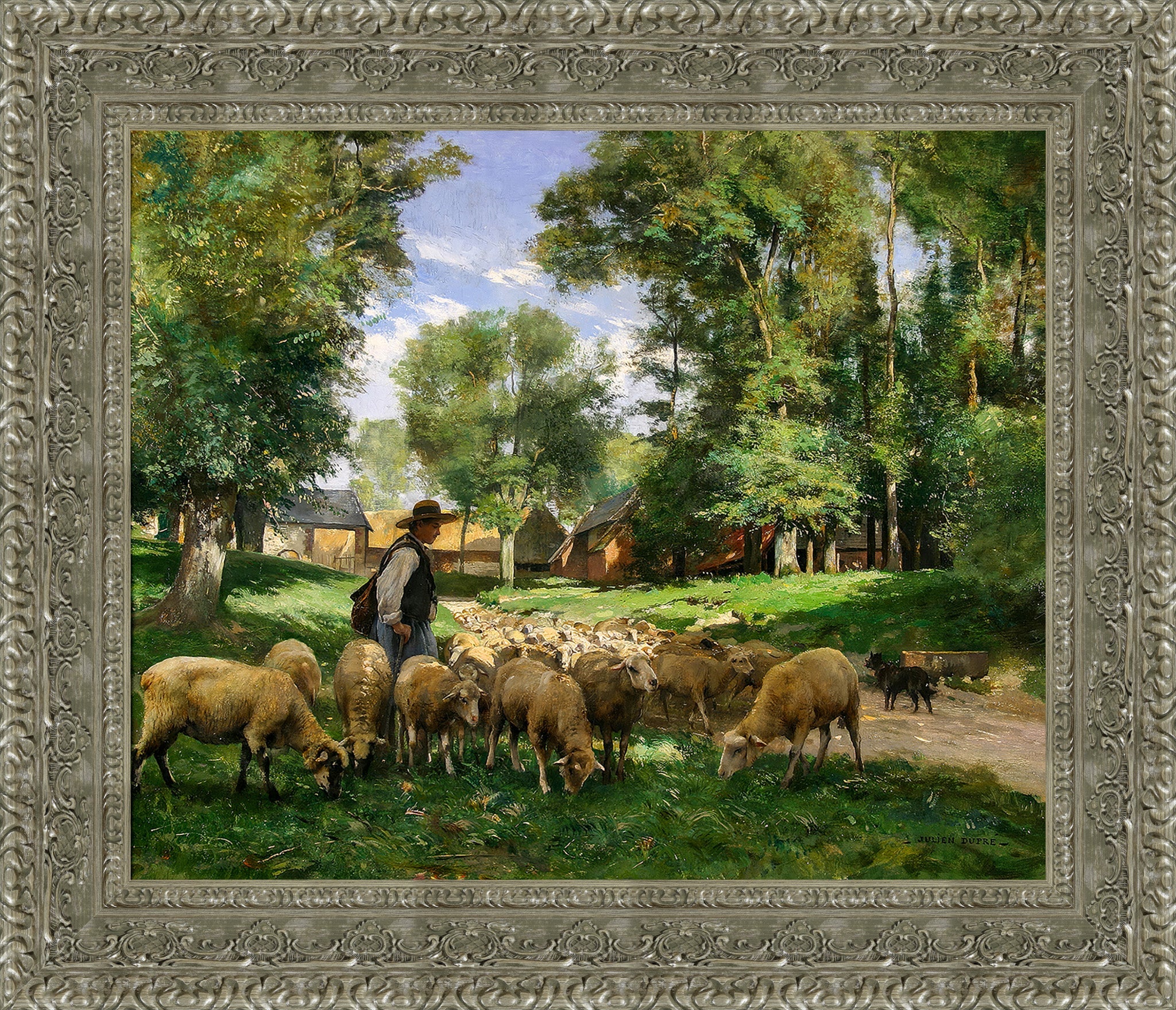 A Shepard And His Flock