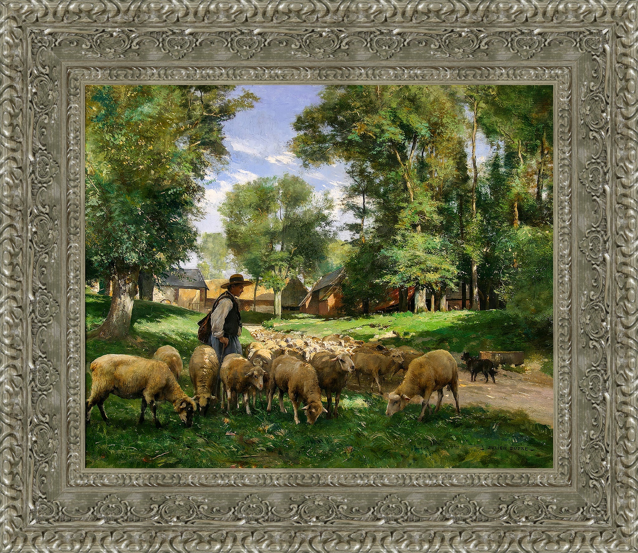 A Shepard And His Flock