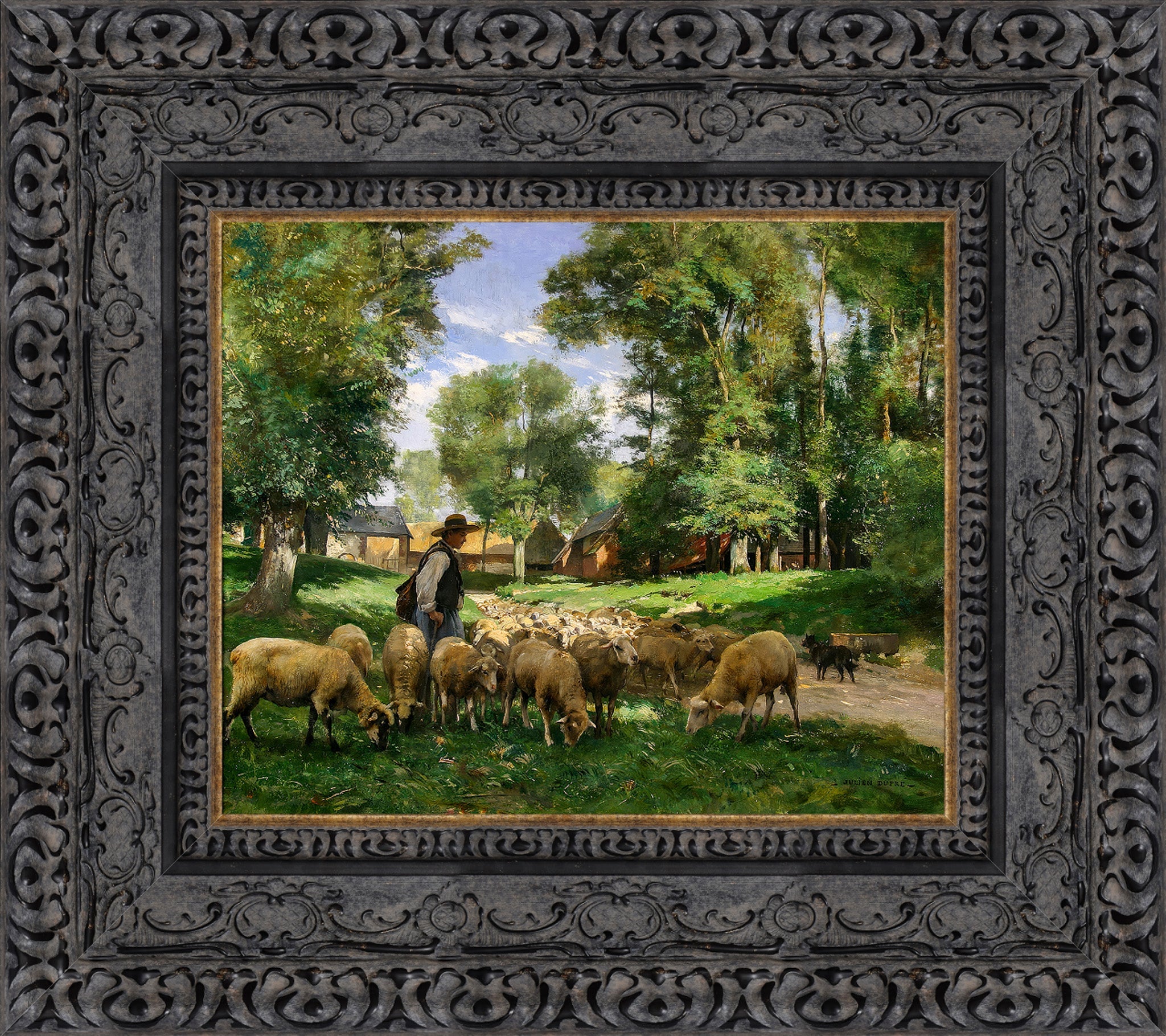 A Shepard And His Flock