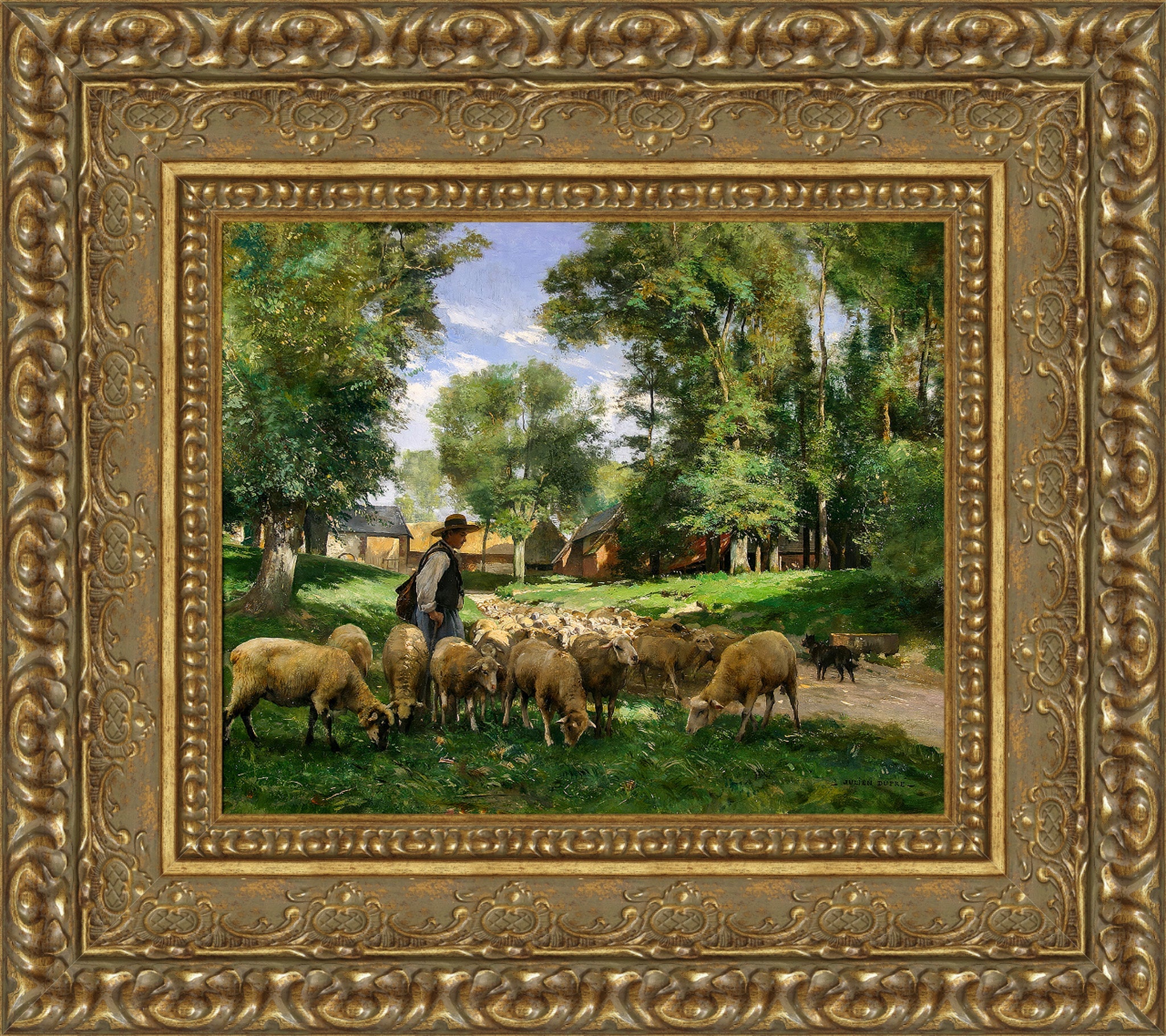 A Shepard And His Flock