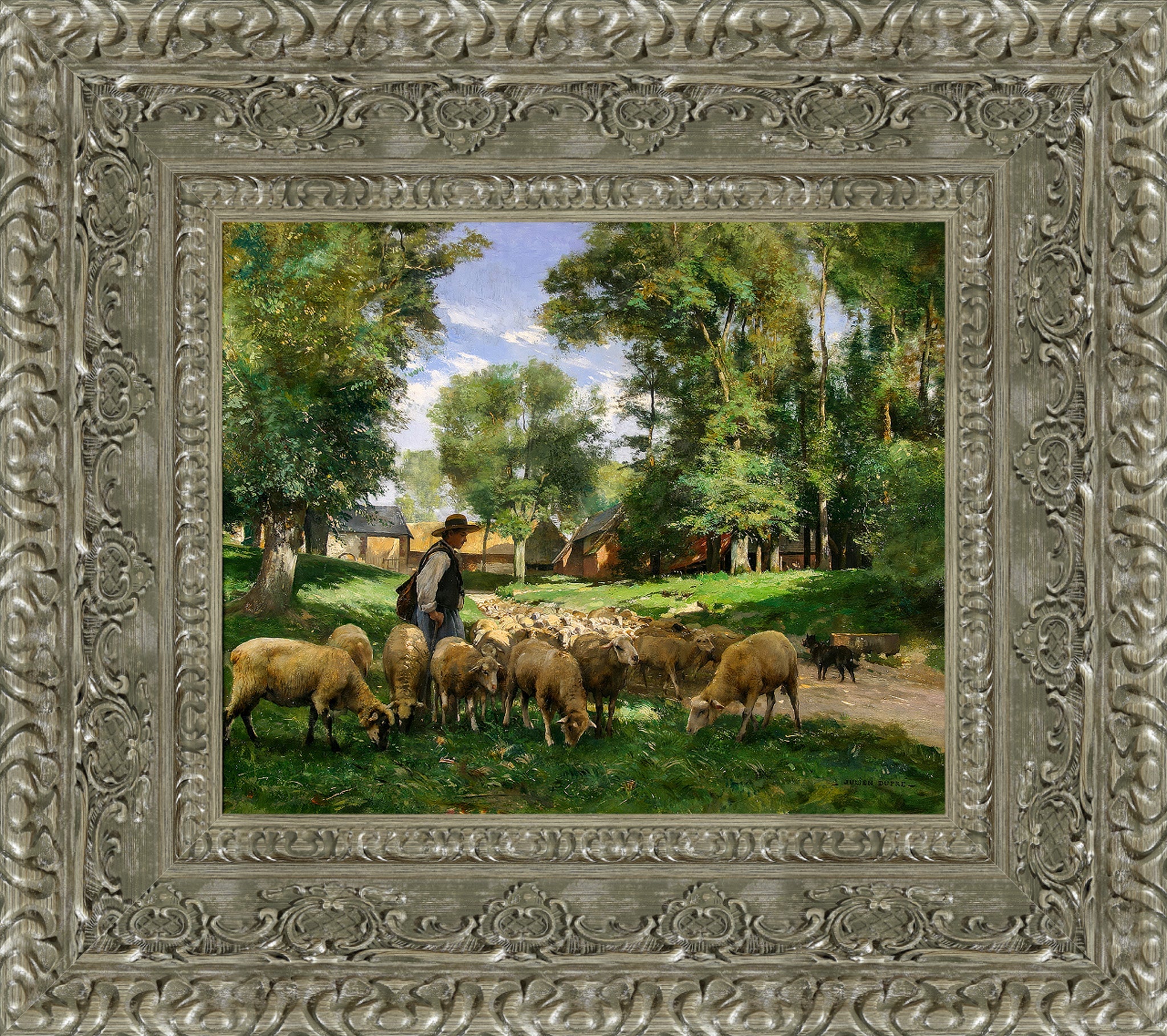 A Shepard And His Flock