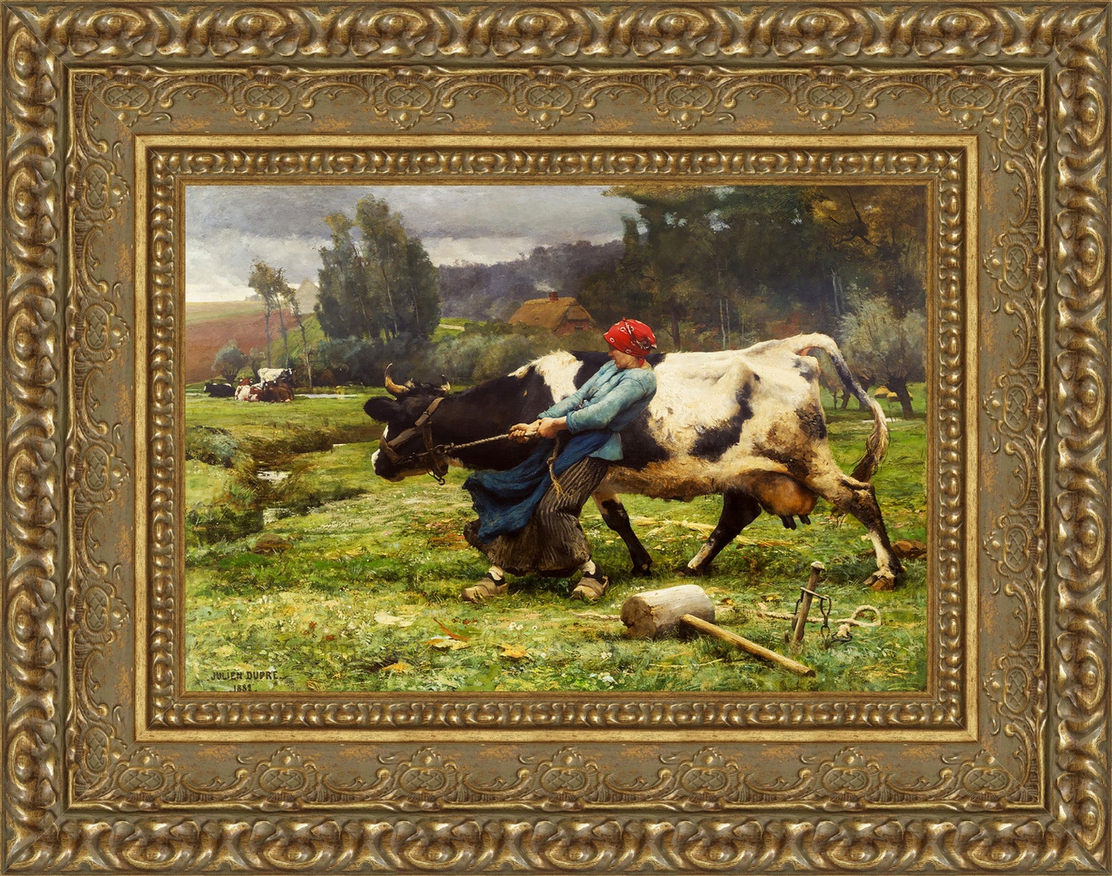 In Pasture – Julien Dupré, 1882
