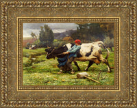 Gold frame