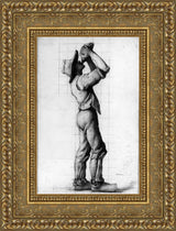 Study of a Man Drinking – Julien Dupré