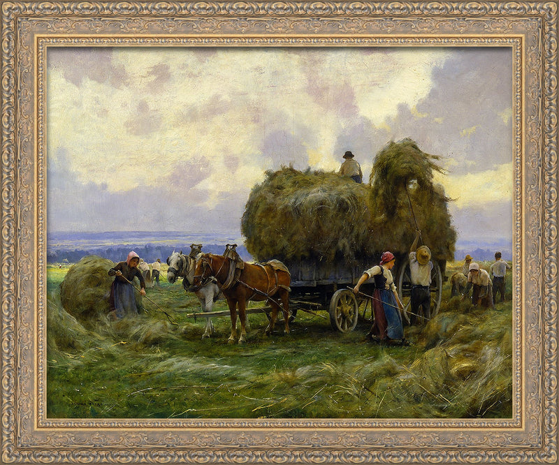 The Harvest – Julien Dupré, 1880–1890