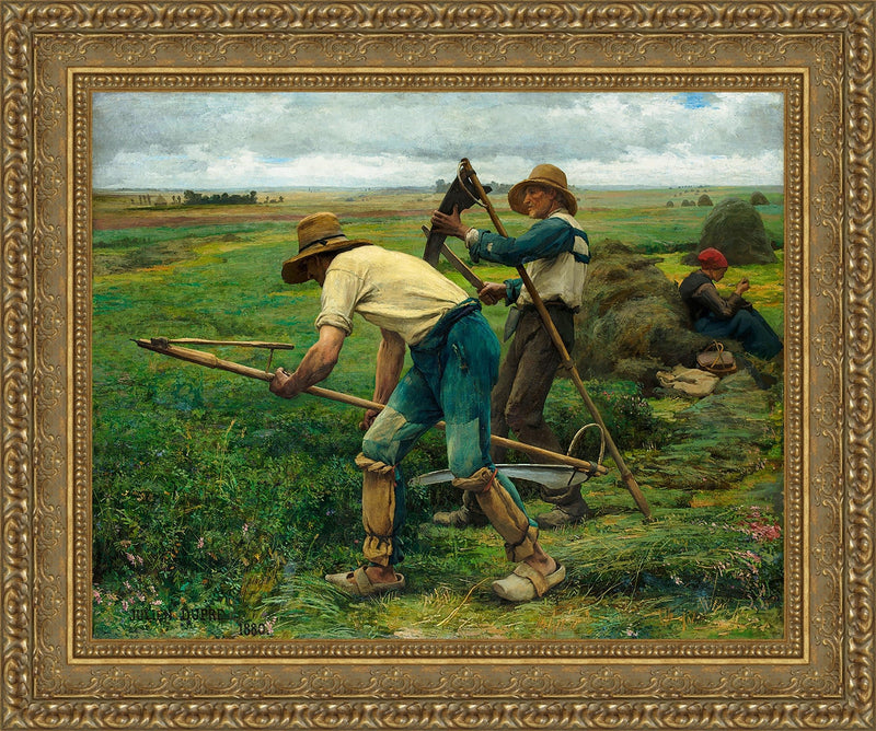 The Reapers of Lucerne – Julien Dupré, 1880