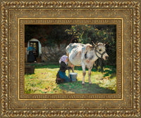 Gold frame