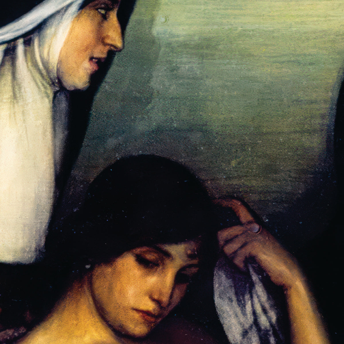 Grace (La Gracia) – Julio Romero de Torres, 1930, print detail at full resolution