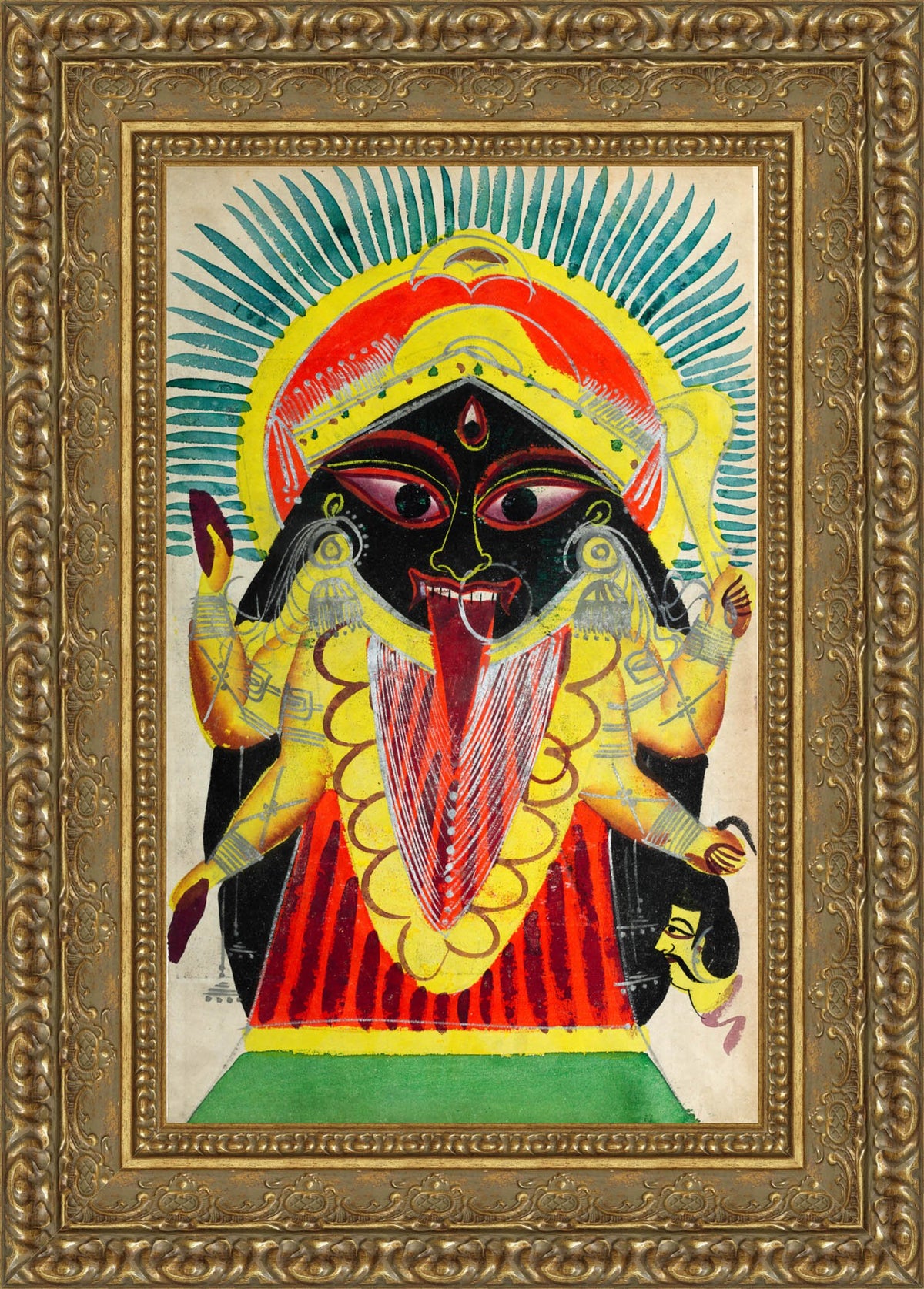 The Goddess Kali – Kalighat School