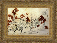 Gold frame
