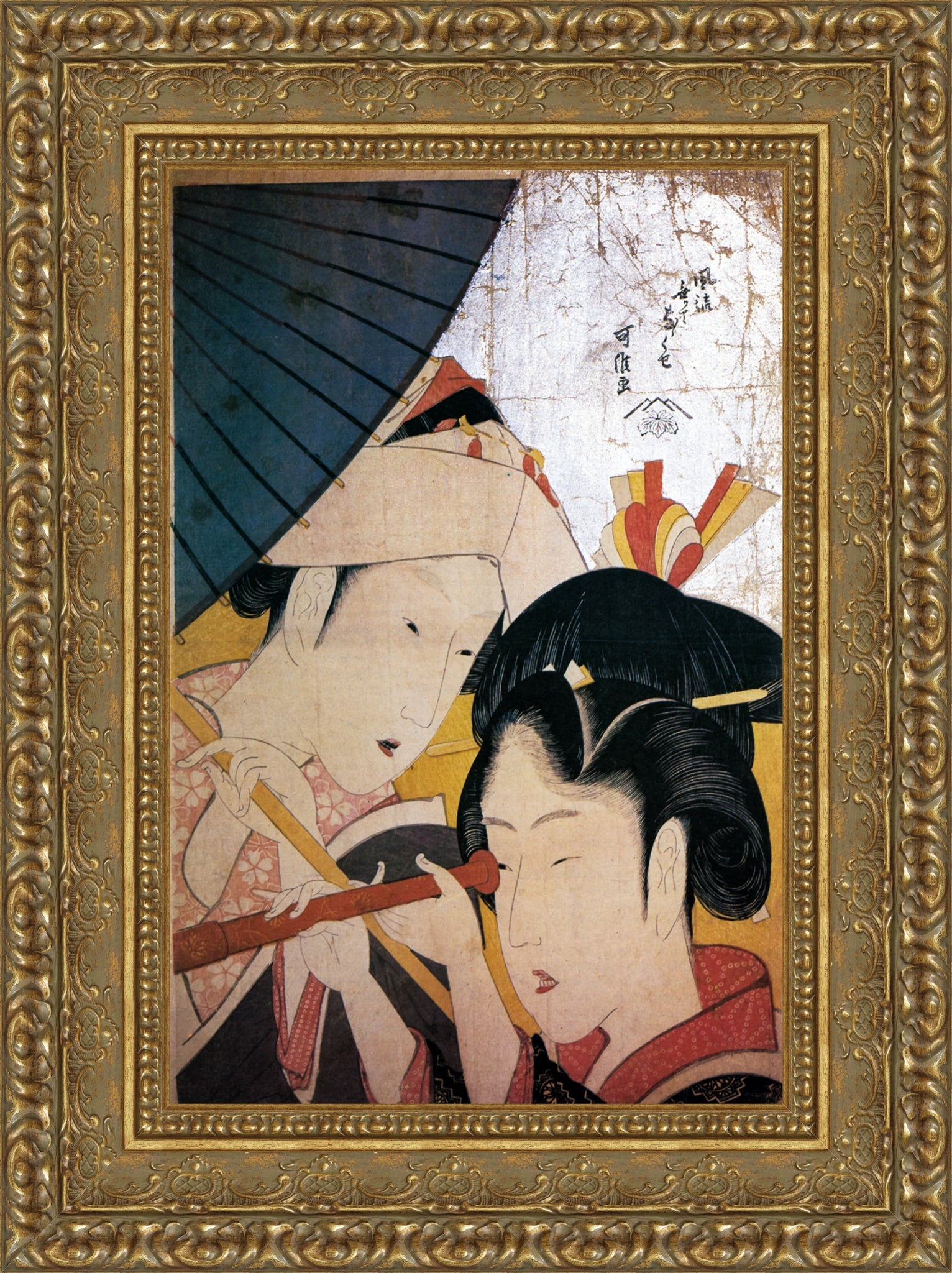Lady and Maiden on an Outing