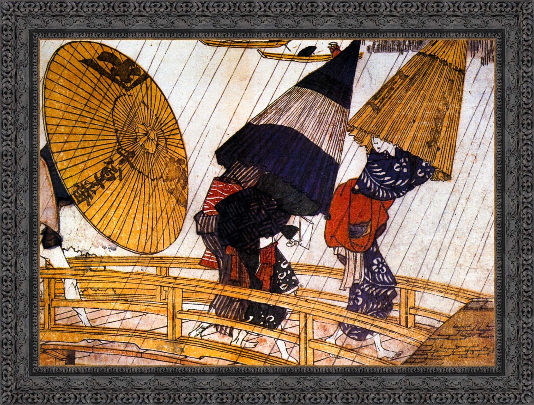 Squall at New Willow Bridge Detail