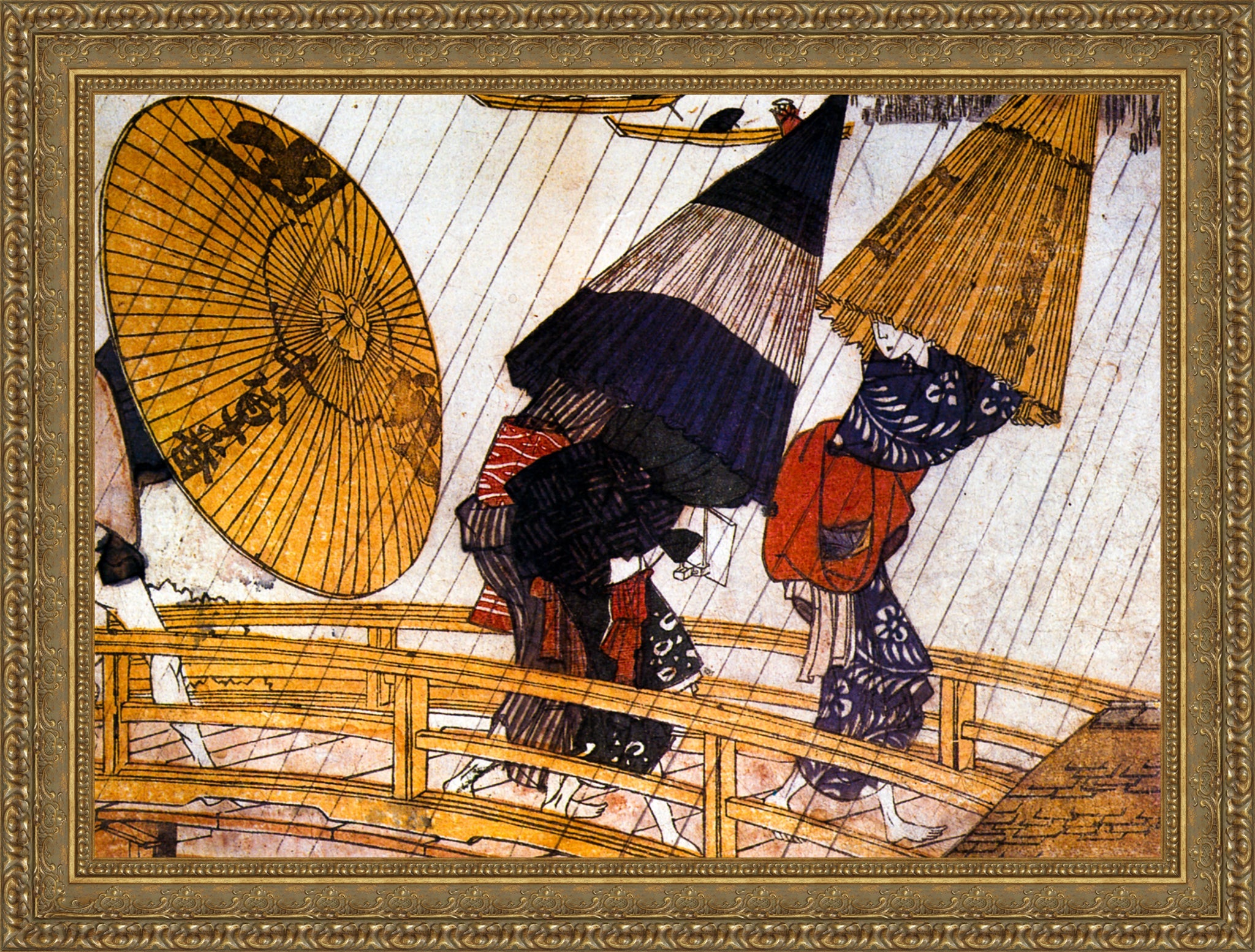 Squall at New Willow Bridge Detail