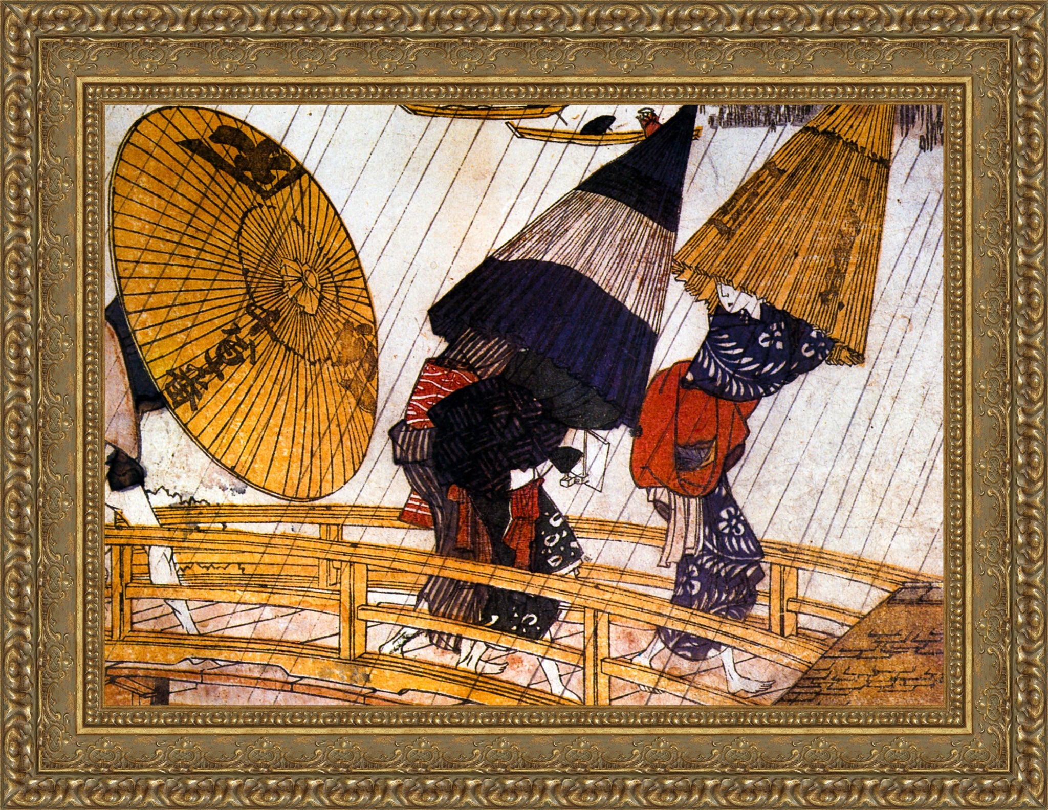 Squall at New Willow Bridge Detail