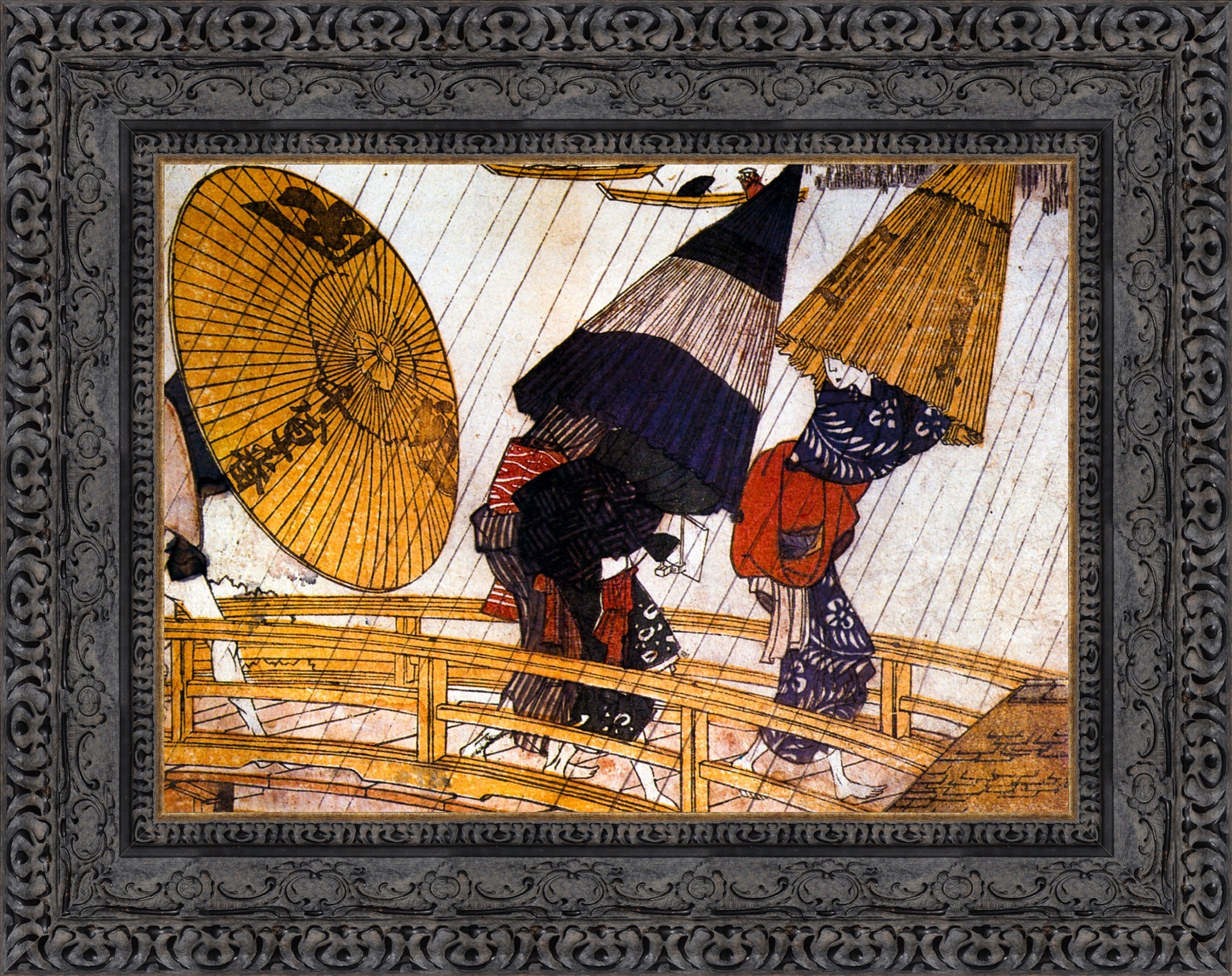 Squall at New Willow Bridge Detail