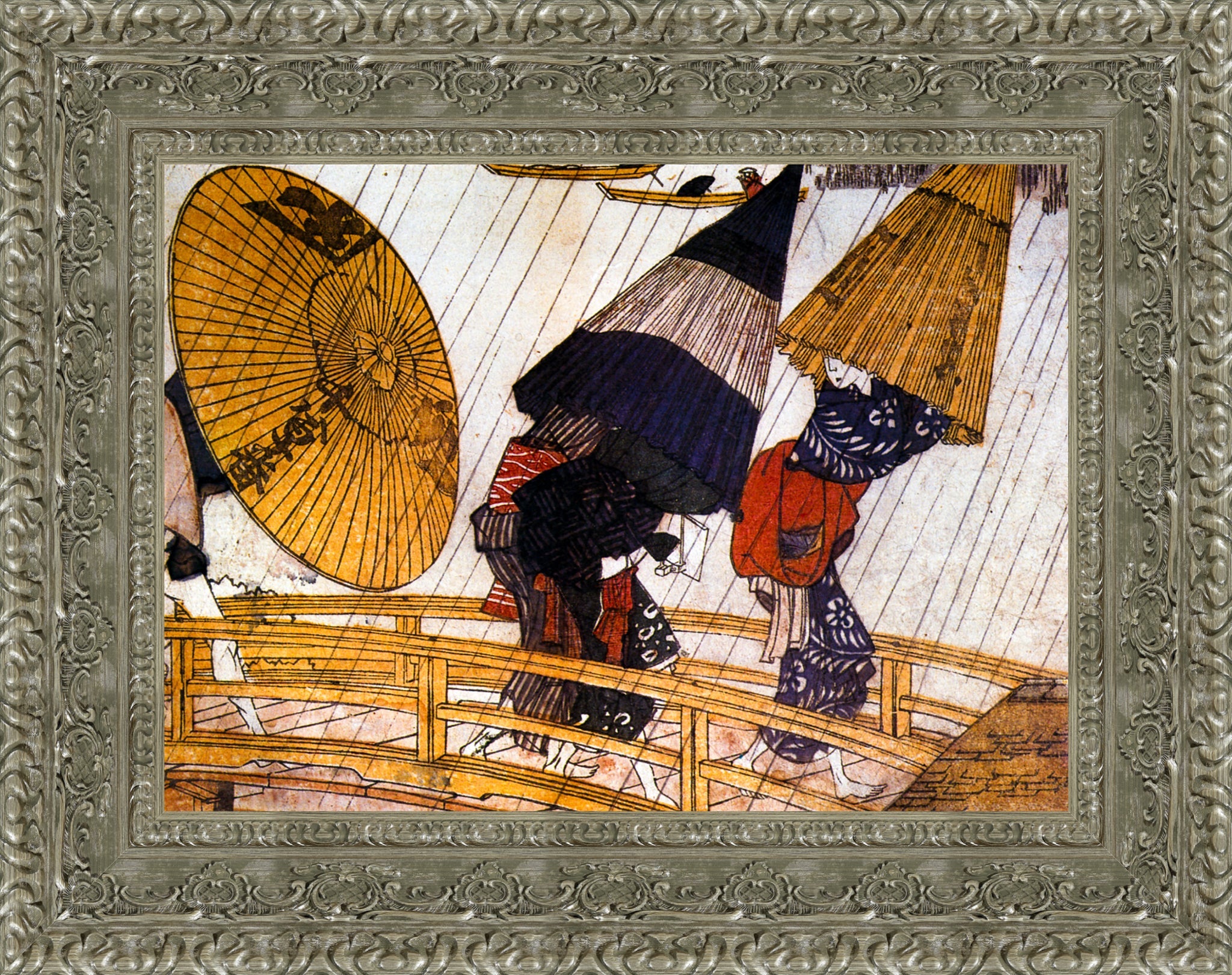 Squall at New Willow Bridge Detail