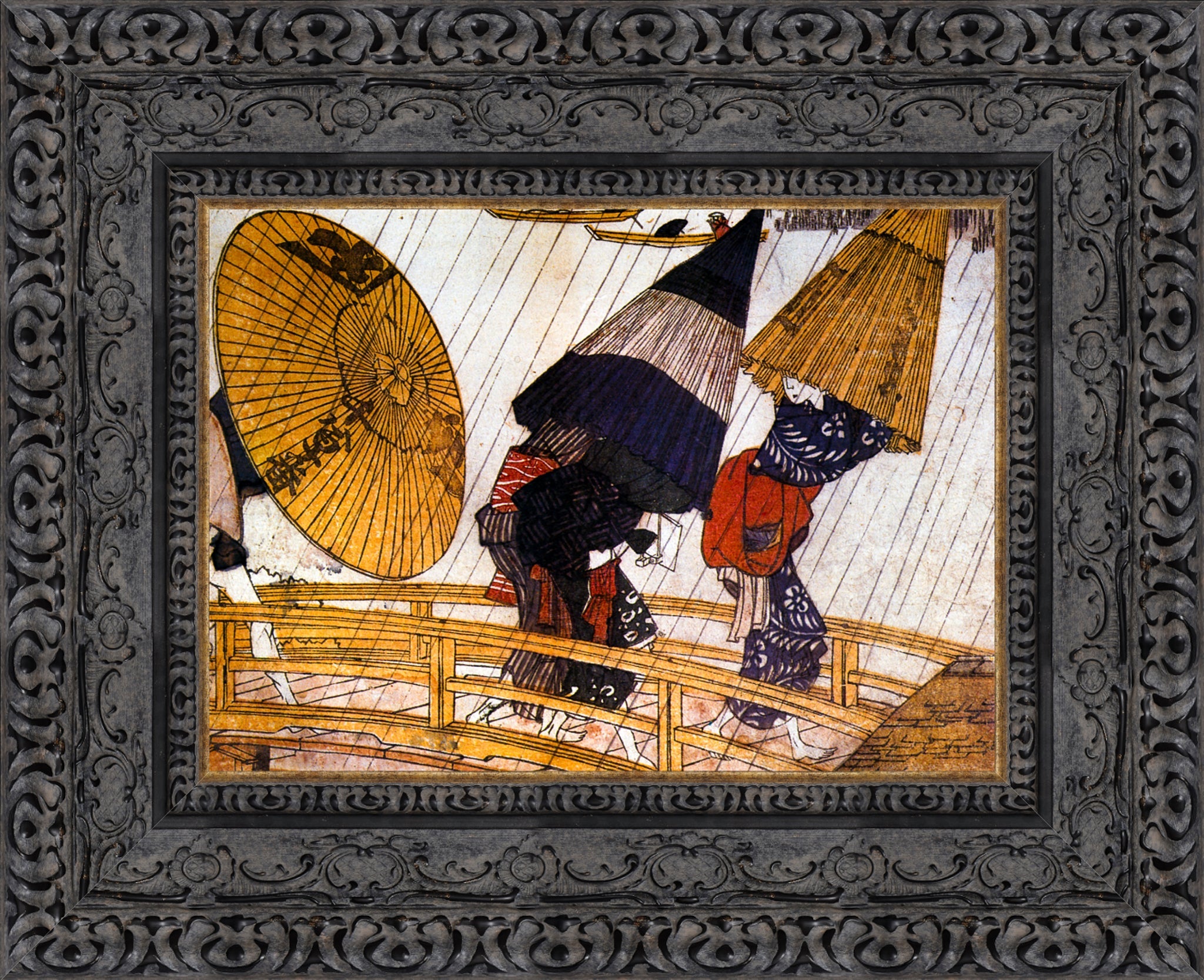 Squall at New Willow Bridge Detail