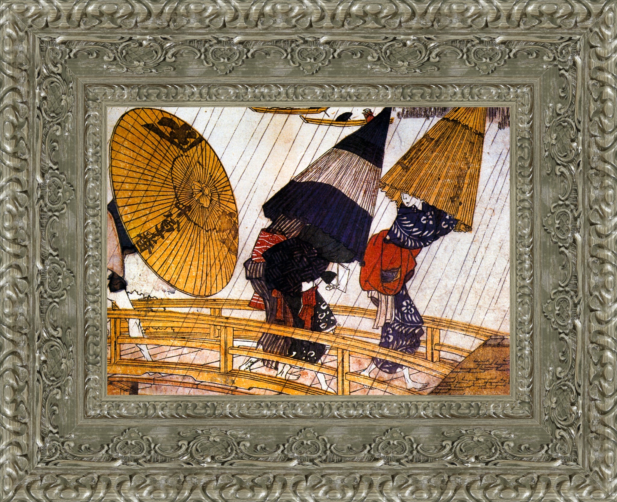 Squall at New Willow Bridge Detail