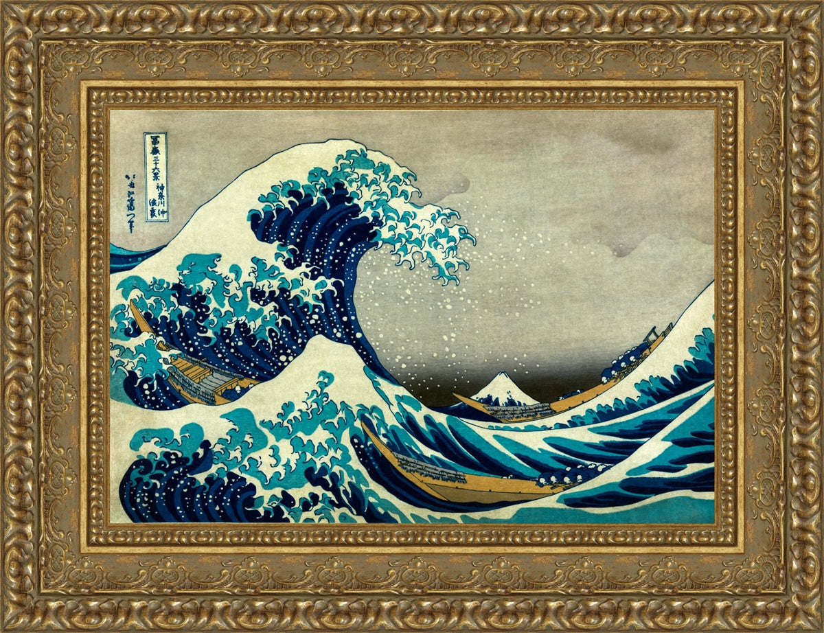 The Great Wave off Kanagawa – Katsushika Hokusai, 1829–1833