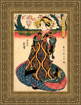 The Courtesan Hanamurasaki of the Tamaya House – Kikukawa Eizan, c. 1815