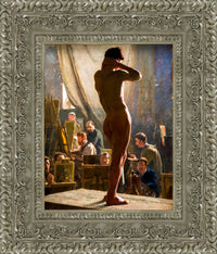 Silver frame