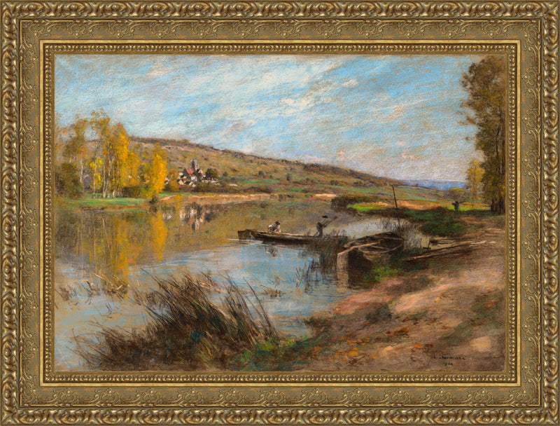 Quai Au Sable Chart Ves – Leon Augustin Lhermitte, 1880s
