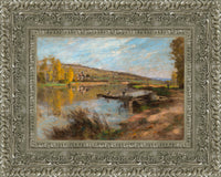 Silver frame