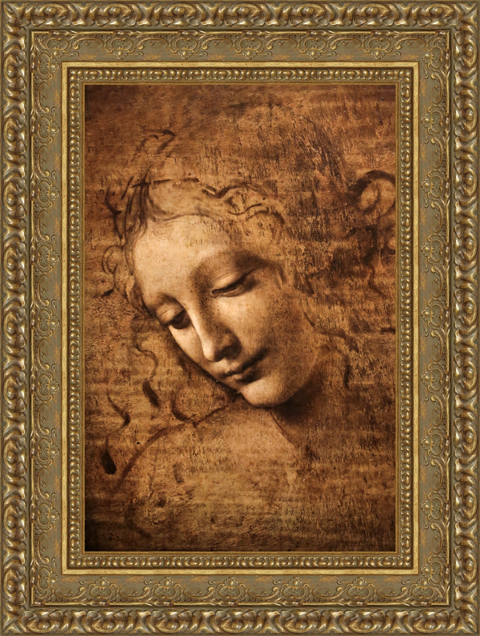 La Scapigliata – Leonardo da Vinci, 1500–1510