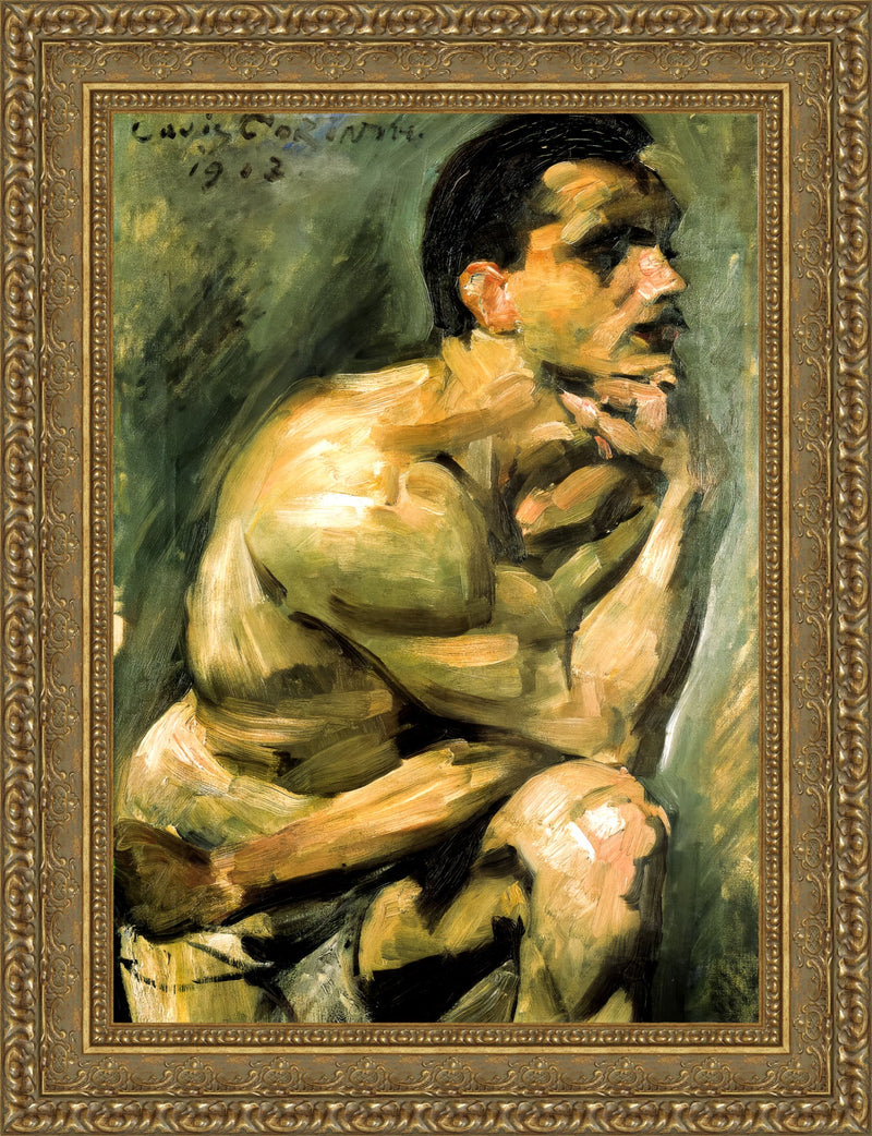Male Nude – Lovis Corinth, 1913