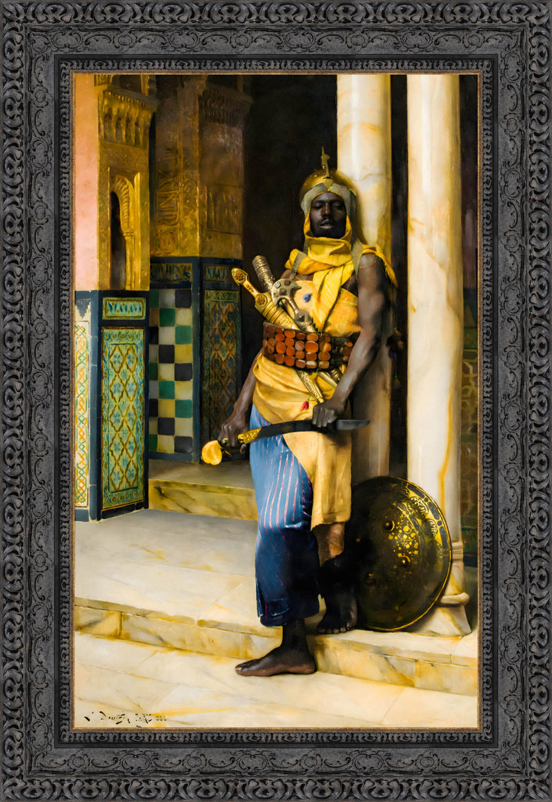 Guarding the Palace – Ludwig Deutsch, 1894