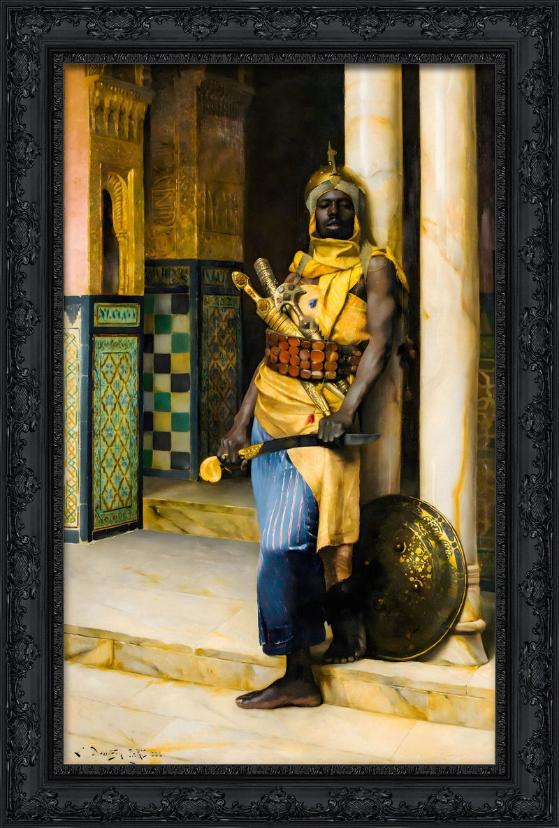 Guarding the Palace – Ludwig Deutsch, 1894
