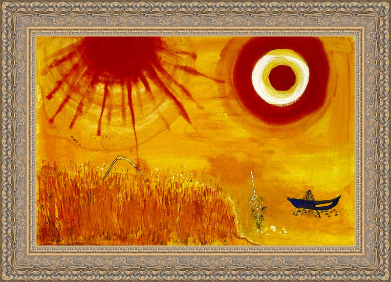 Wheatfield on a Summer Afternoon - Marc Chagall, 1942