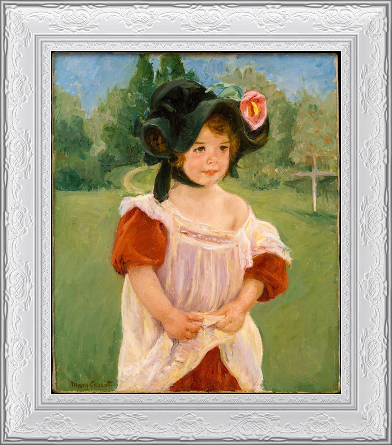 Margot in Blue – Mary Cassatt, 1902