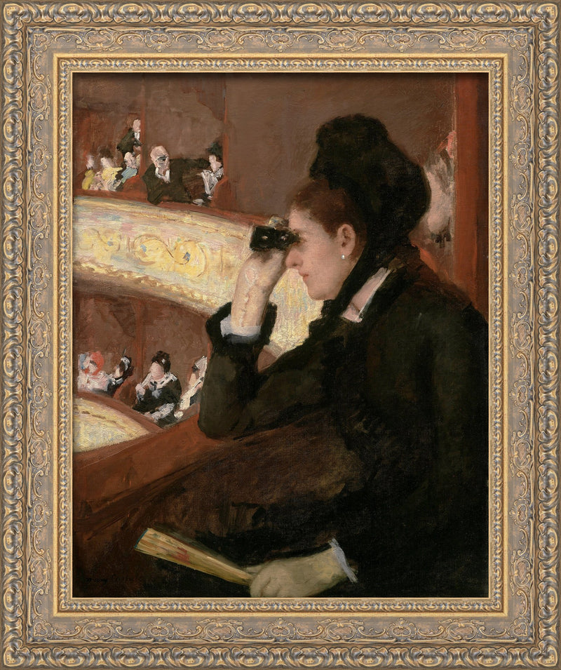 In the Loge – Mary Cassatt, 1878
