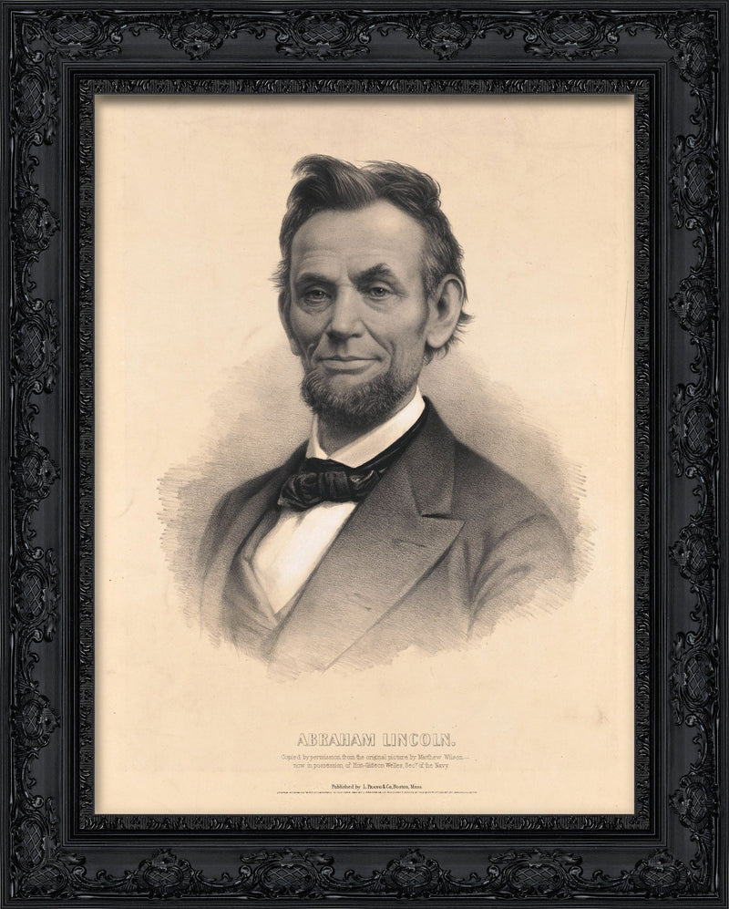 Abraham Lincoln - Matthew Wilson, 1865