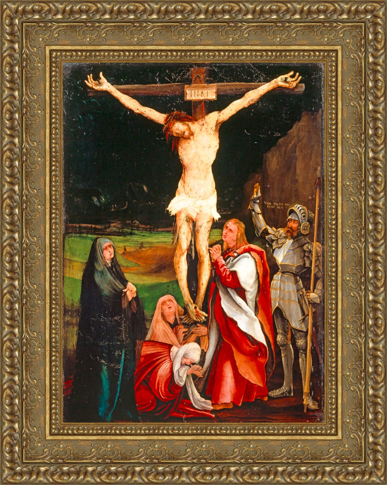 The Small Crucifixion – Matthias Grünewald, c. 1511–1520